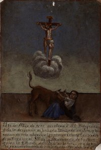 Votive Offering Dedicated to the Lord of Mercy by Unbekannt Unbekannt